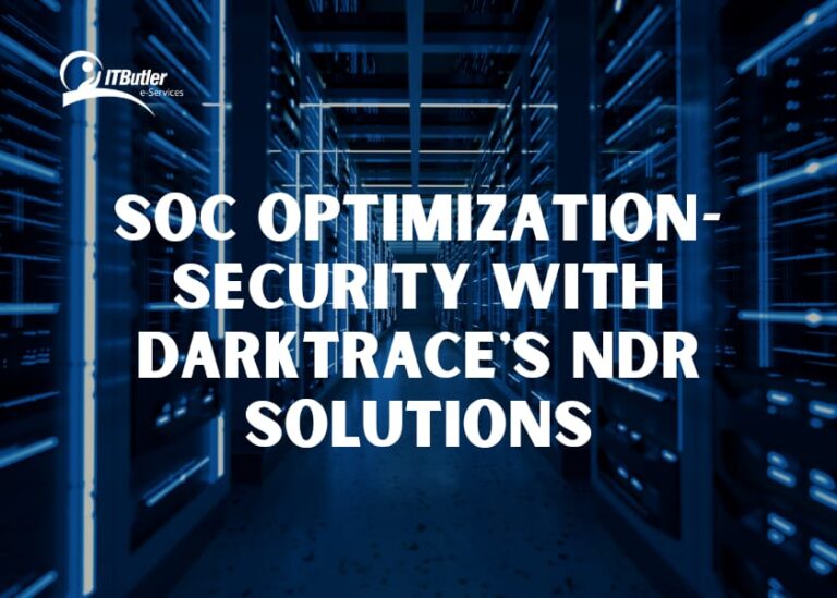 SOC optimization - Security with Darktrace's NDR Solutions