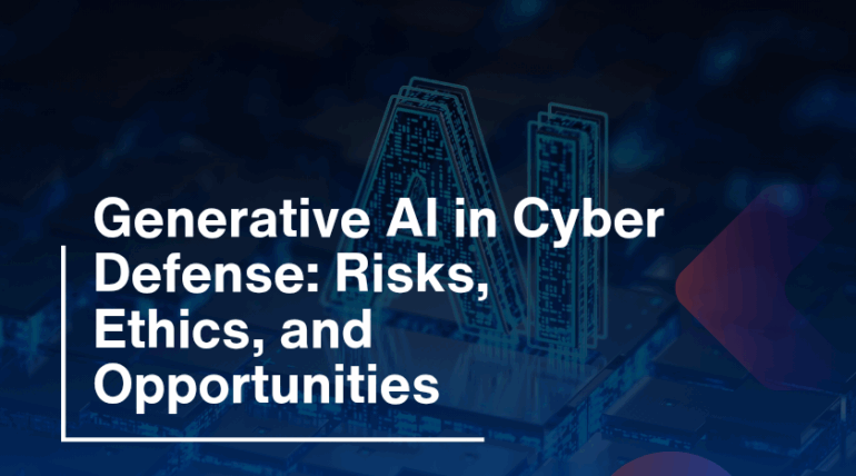 Generative AI in Cyber Defense: Risks, Ethics, and Opportunities