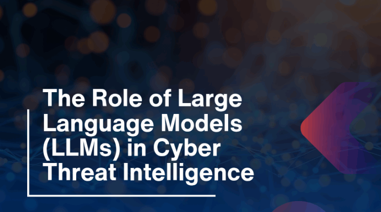 The Role of Large Language Models (LLMs) in Cyber Threat Intelligence