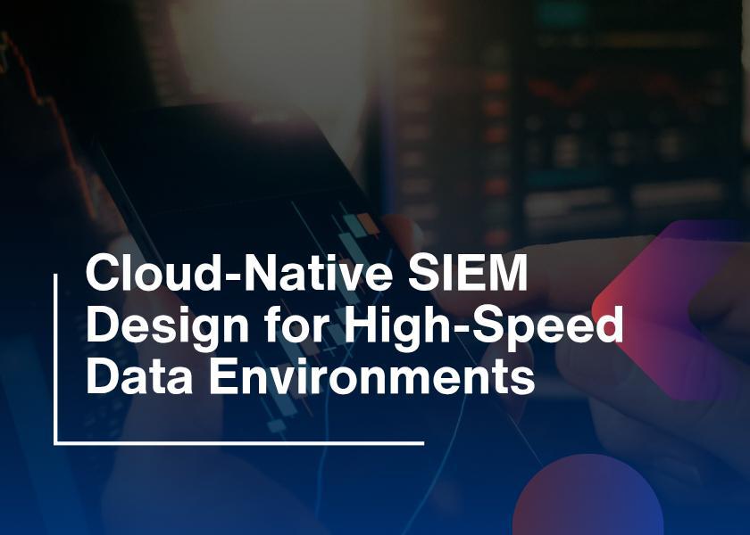 Cloud-Native SIEM Design-Scalable Security Blueprint
