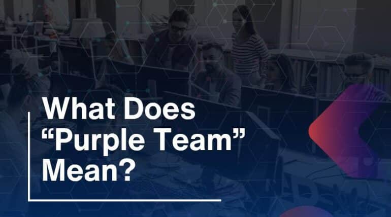 What Does “Purple Team” Mean?