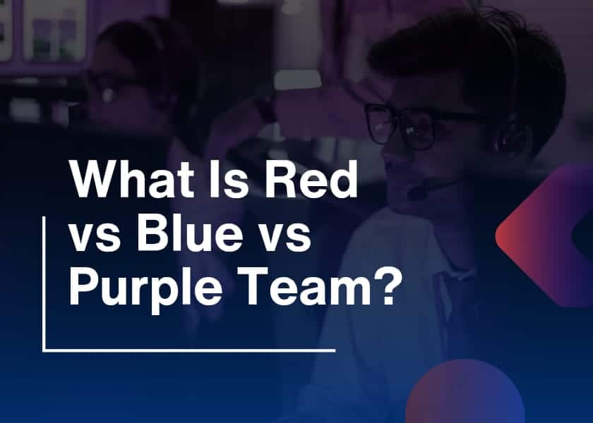 Red vs Blue Team-Explained & Purple Team Concept Guide