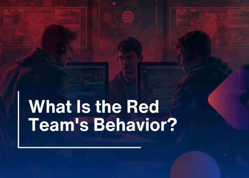 Red Team's Behavior-Meaning, Techniques and Benefits