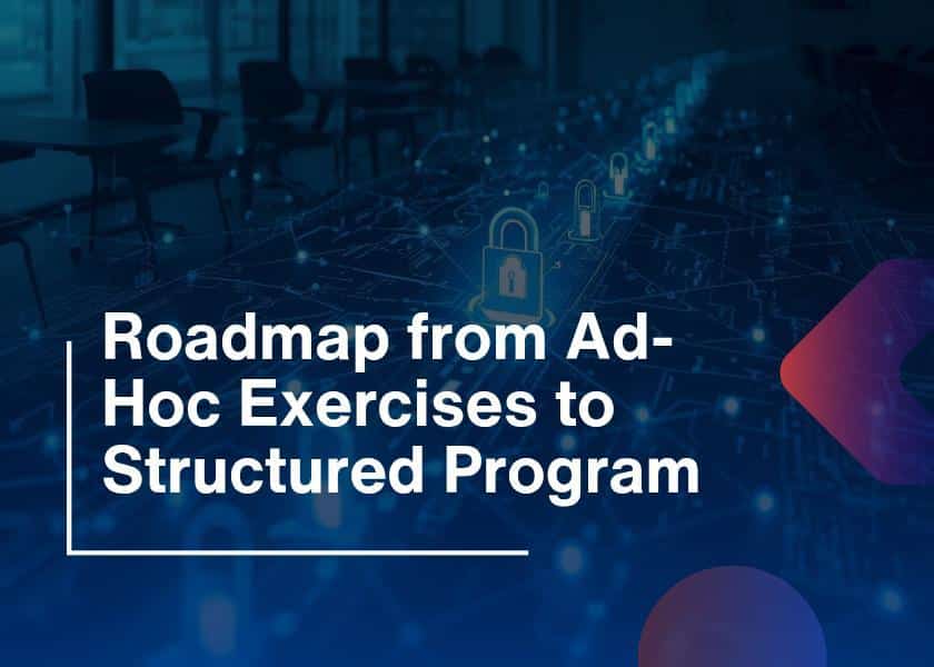 Roadmap from Ad-Hoc Exercises to Structured Program